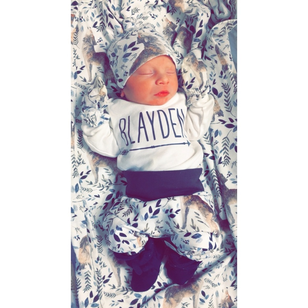 Welcome to the world little man!